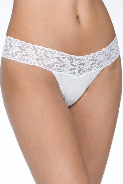 Hanky Panky  Cotton Low Rise Thong